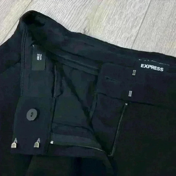 Express Black Dress Pant Size 12L - Picture 10 of 14